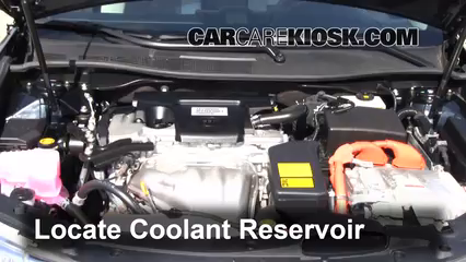 2012 Toyota Camry Hybrid XLE 2.5L 4 Cyl. Coolant (Antifreeze) Check Coolant Level